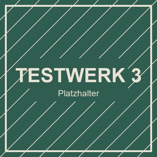 Testwerk 3 von Platzhalter